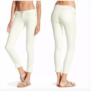 AG Super Skinny Legging Ankle Jean in White 28R